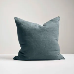 Peacock Heavy Linen Cushion