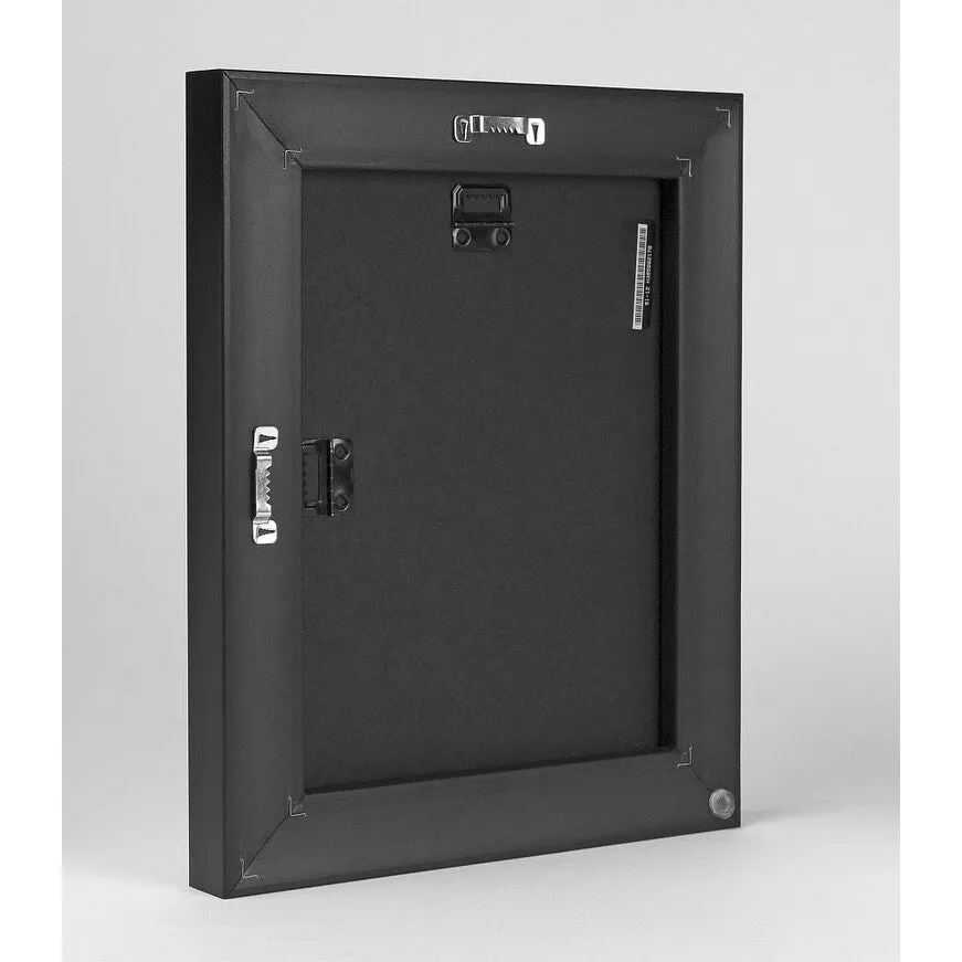 "Abstract 1087120" Black Float Frame Canvas Art