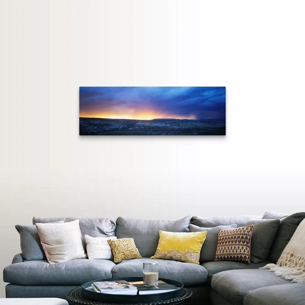 "Clouds and Sunset " Canvas Wall Art