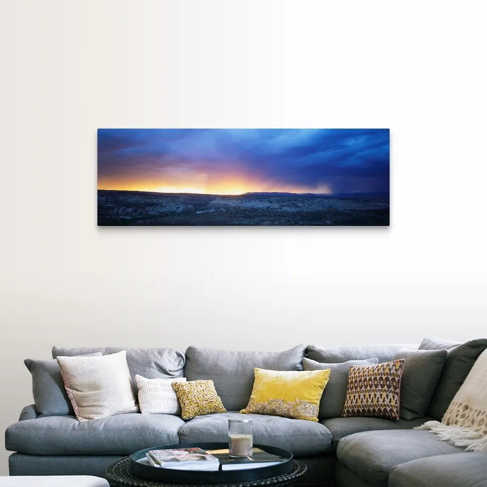 "Clouds and Sunset " Canvas Wall Art