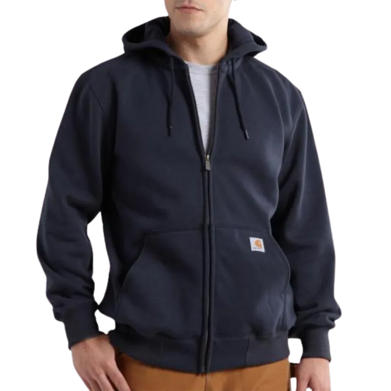 Rain Defender Loose Fit Heavyweight Full-Zip Sweatshirt | New Navy