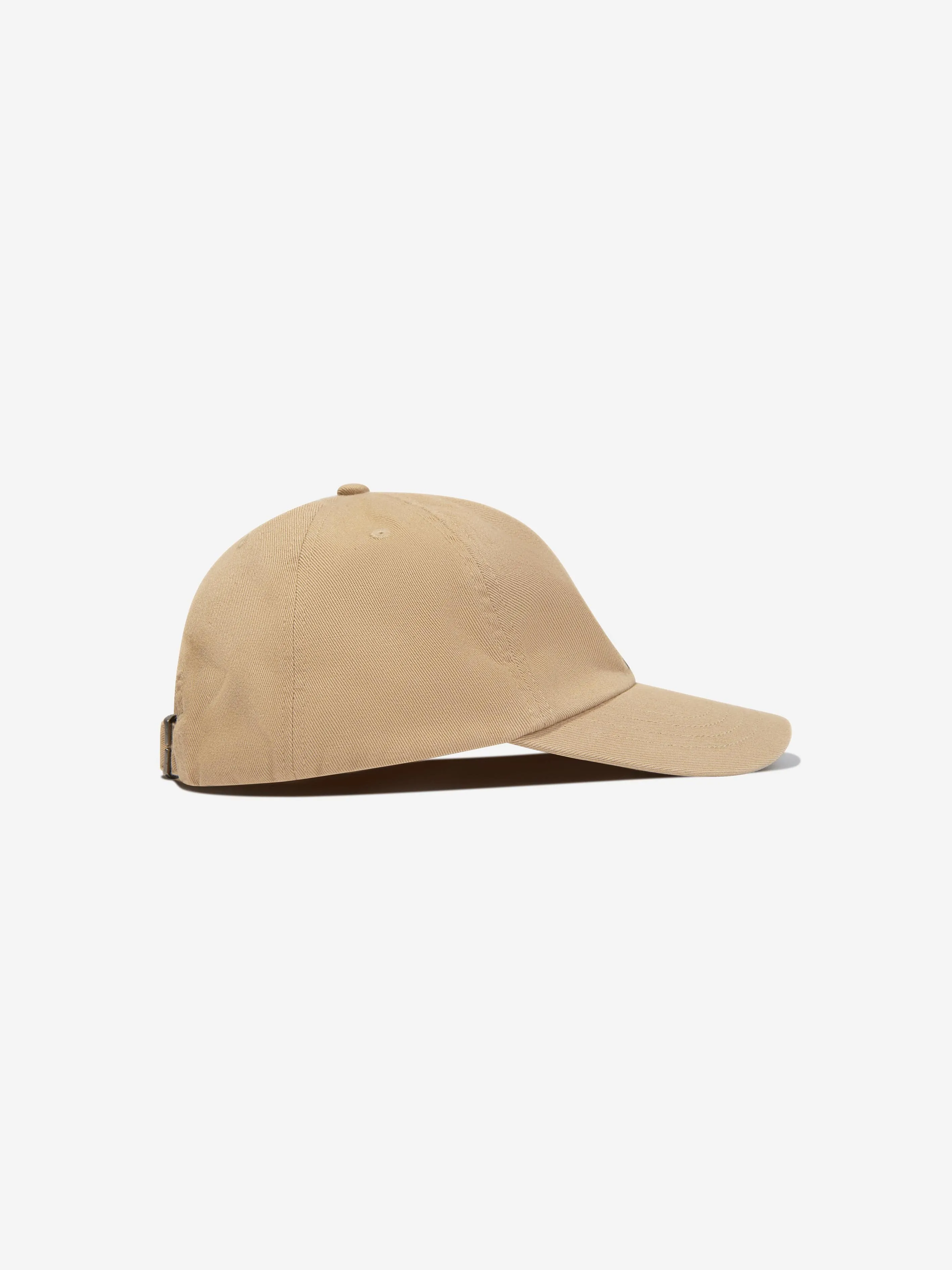 Ralph Lauren Kids Bear Cap in Beige