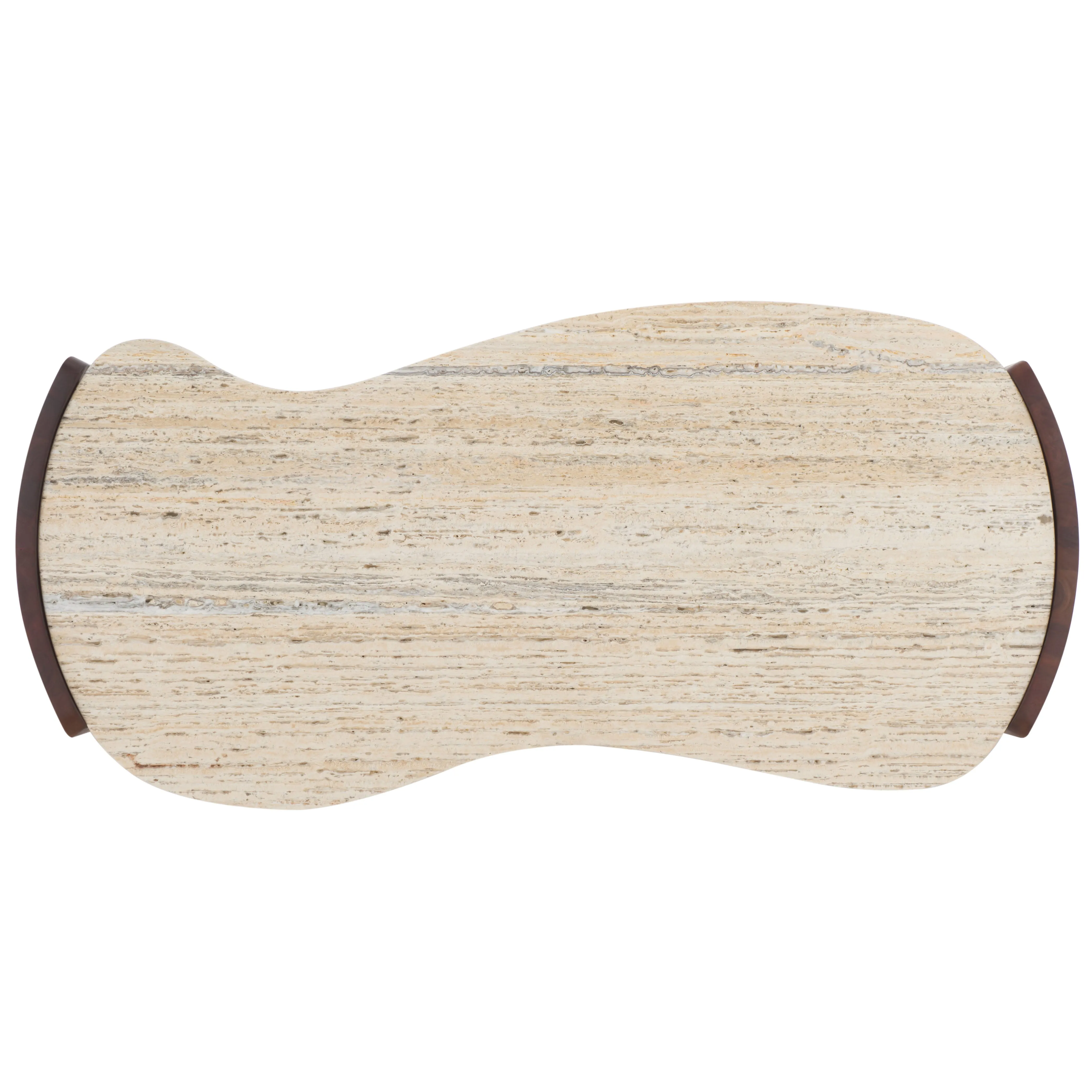 Safavieh Couture Sheyenne Travertine Top Coffee Table, SFV9728