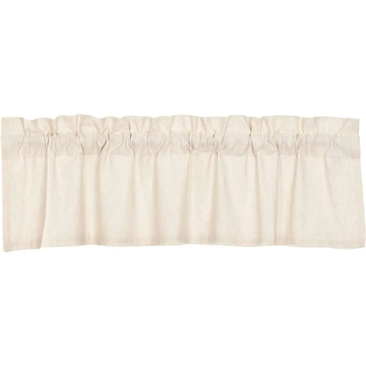 Simple Life Flax Natural Valance Curtain 16x60 VHC Brands