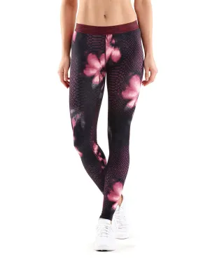 Skins Womens DNamic Long Tights - Exotica