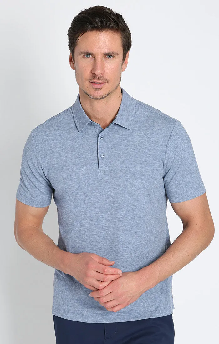 Stretch Poly Viscose Soft Polo