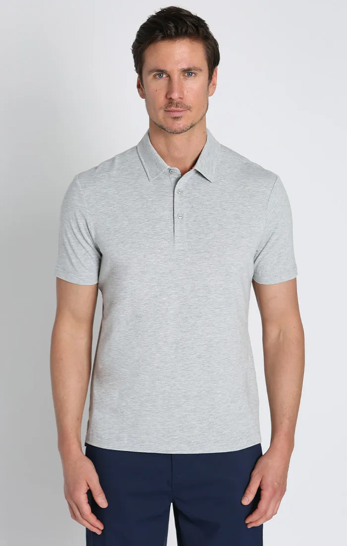 Stretch Poly Viscose Soft Polo