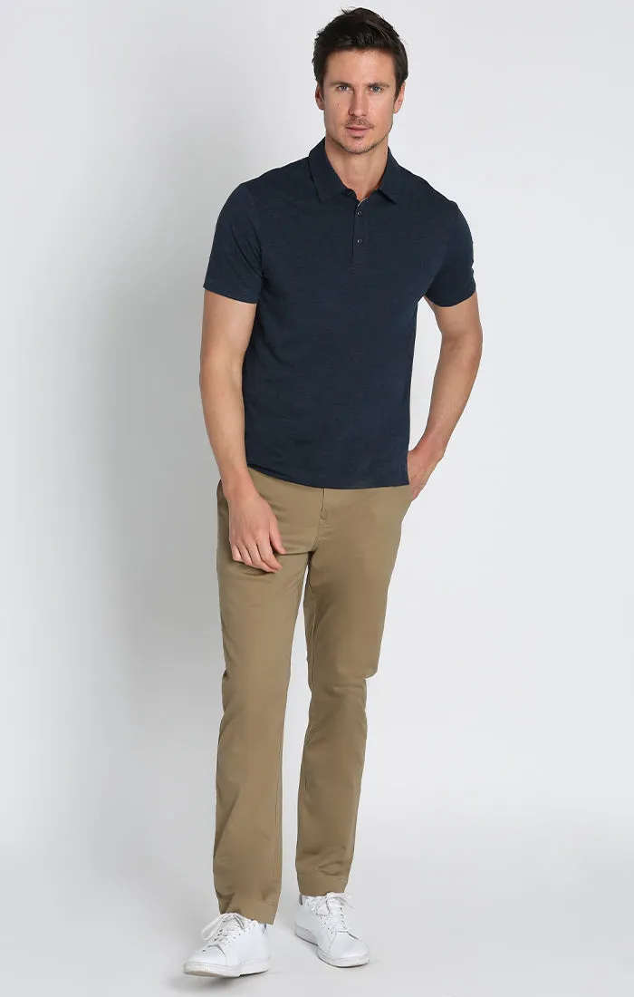 Stretch Poly Viscose Soft Polo