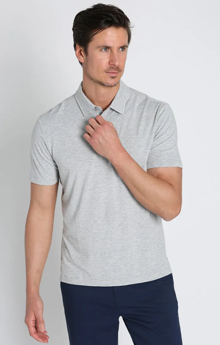 Stretch Poly Viscose Soft Polo