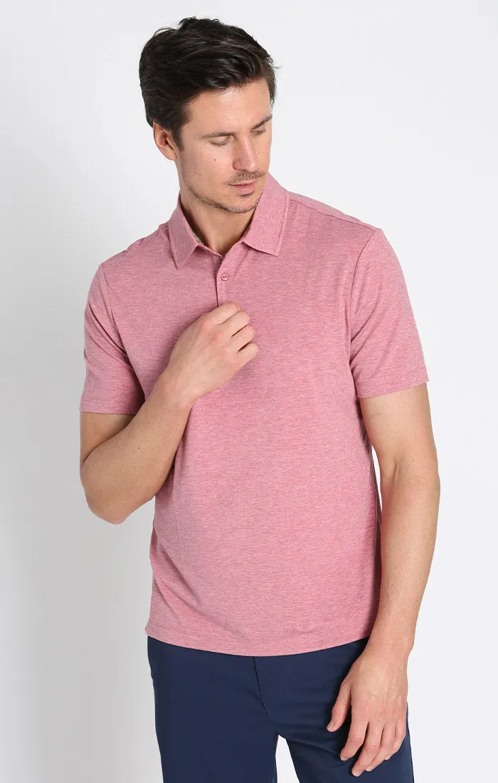 Stretch Poly Viscose Soft Polo