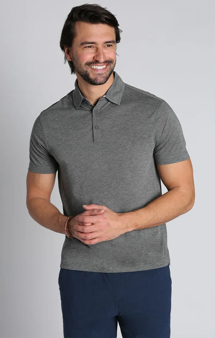 Stretch Poly Viscose Soft Polo