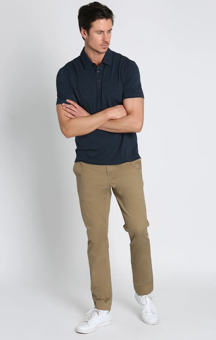Stretch Poly Viscose Soft Polo