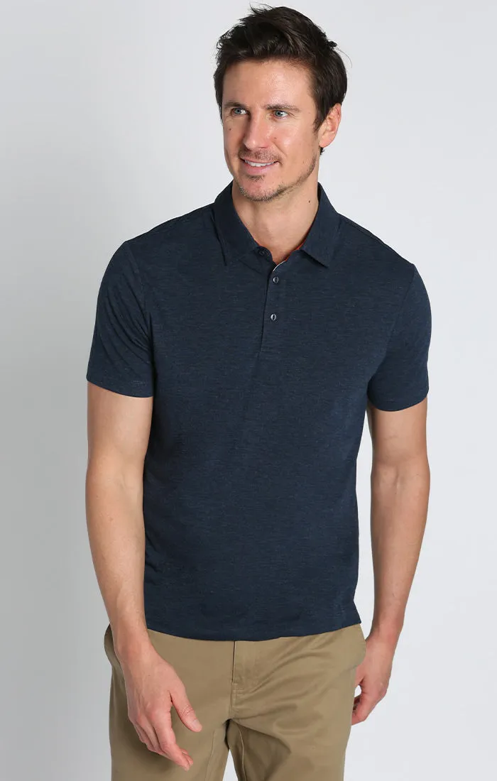 Stretch Poly Viscose Soft Polo