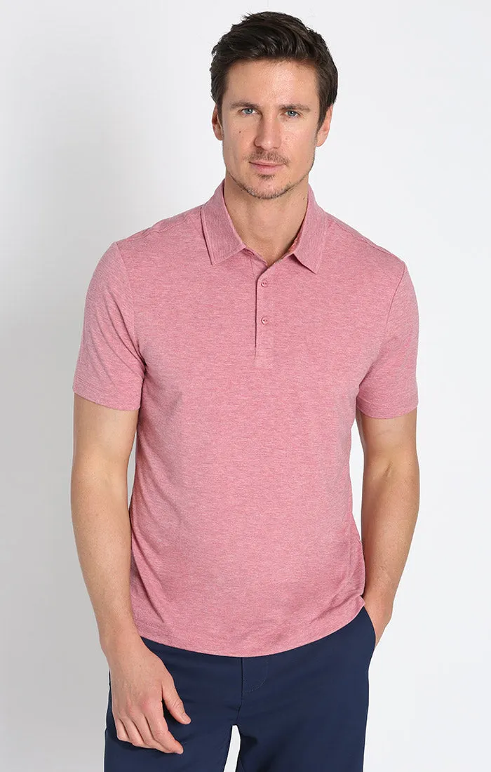 Stretch Poly Viscose Soft Polo