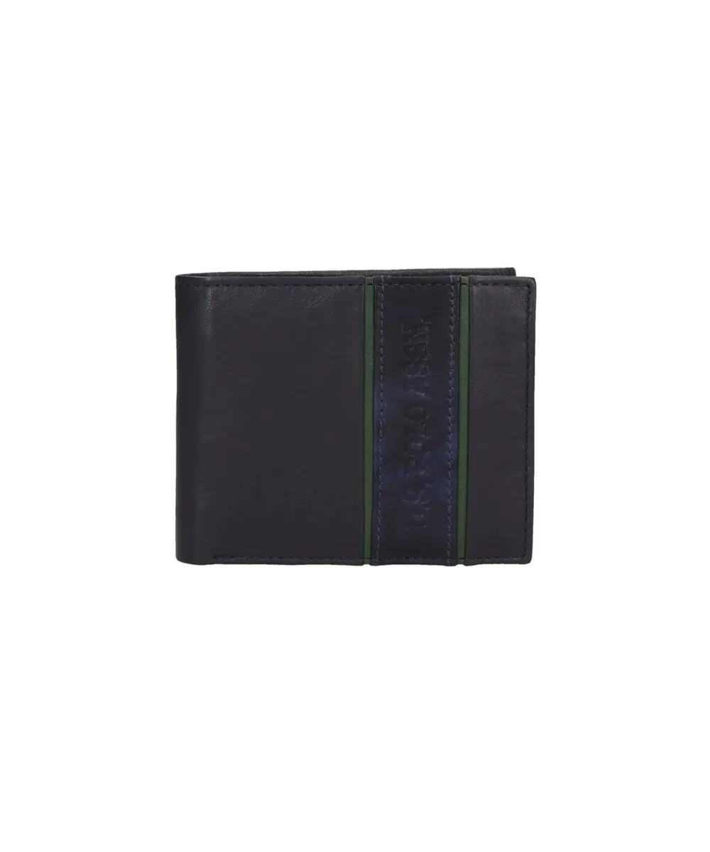 US POLO-MEN SPICES WALLET IN NAVY BLUE