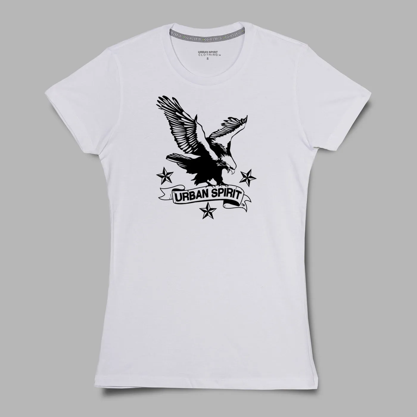 US Tattoo Eagle Women Crew Neck