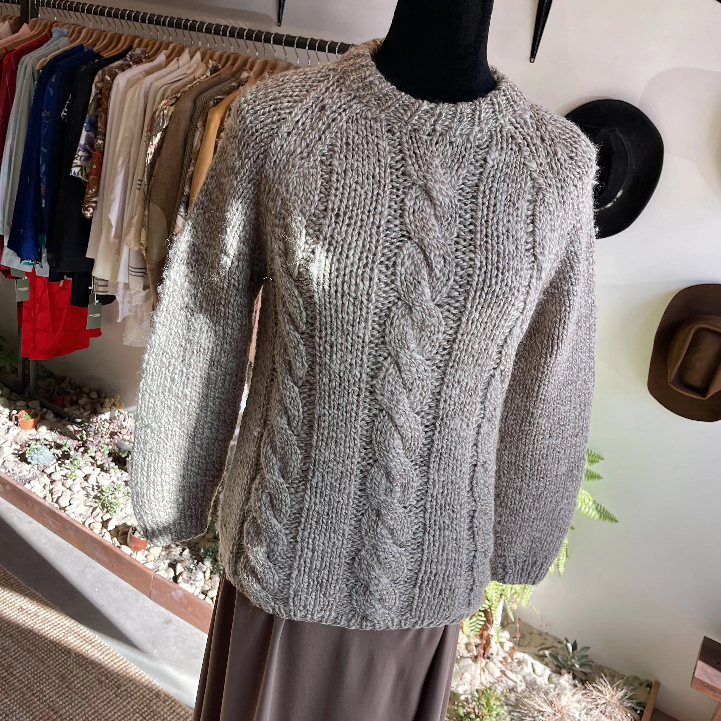 Vintage 60’s Italian Chuncky Knit Sweater