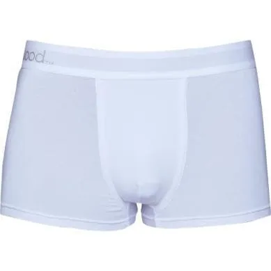 Wood Men's Super Soft Modal Blend 1 In Inseam Trunk White